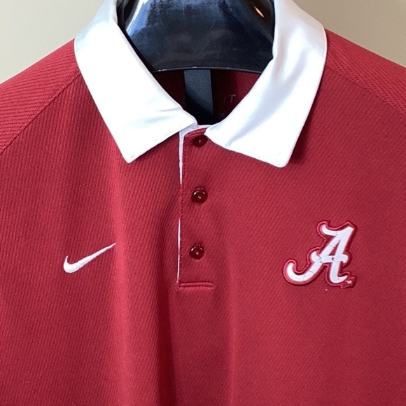 University of Alabama & Nike Dri-Fit Polo Shirt - Picture 1 of 10